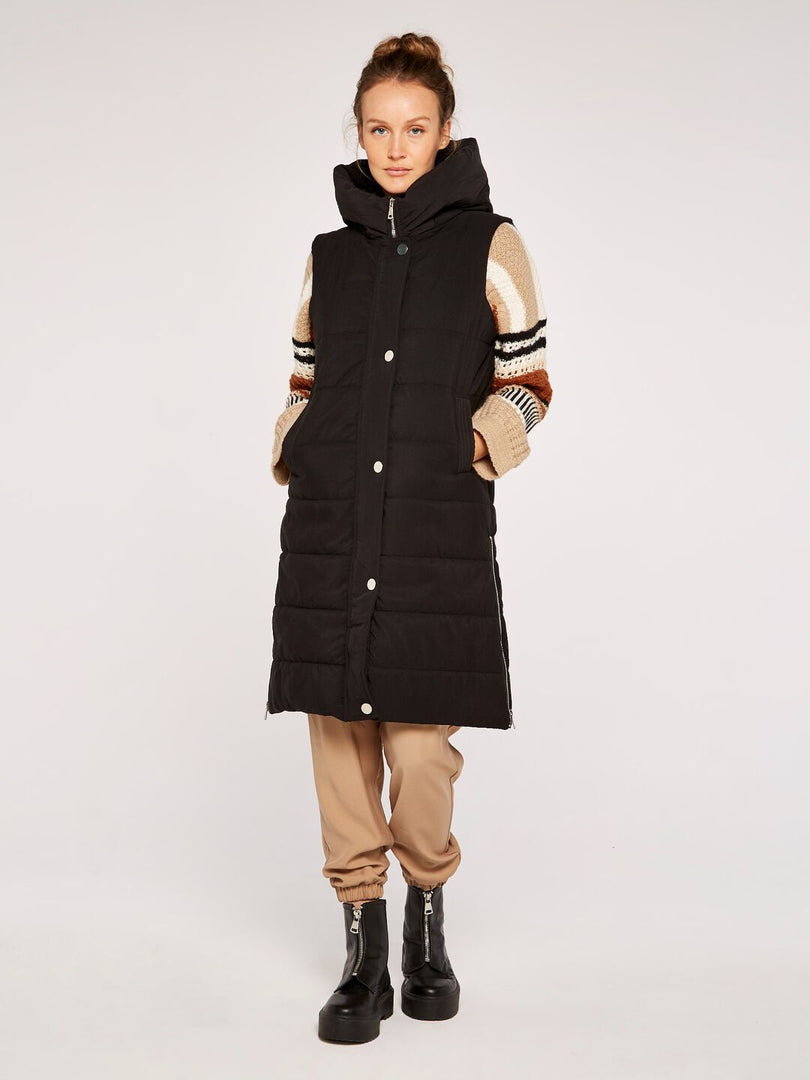 Padded Gilet Hooded Jacket