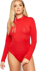 Load image into Gallery viewer, Ellures Women’s Extra Firm Shapewear High Polo Long Sleeve Bodysuit - Tummy Control, Slimming, and Shaping Bodysuit for Women
