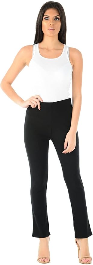 Ellures Women's Bootleg Trousers