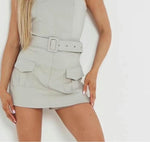 Load image into Gallery viewer, Cargo Belted Play Suit
